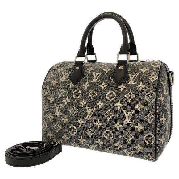 Louis Vuitton Handbags - Louis Vuitton Monogram Jacquard Denim Speedy Bandouliere Handbag